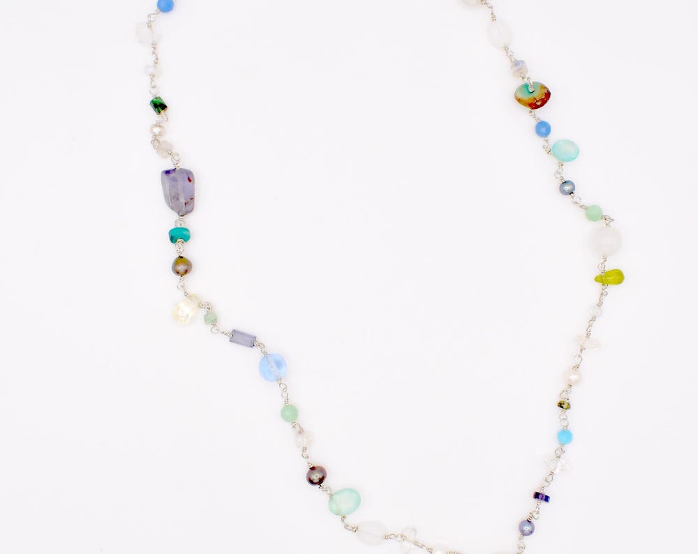 Mystery Necklace Ocean (Blue